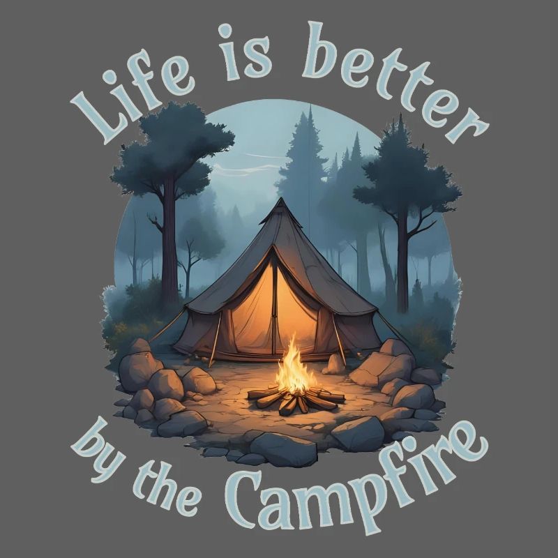 Life is better by the campfire