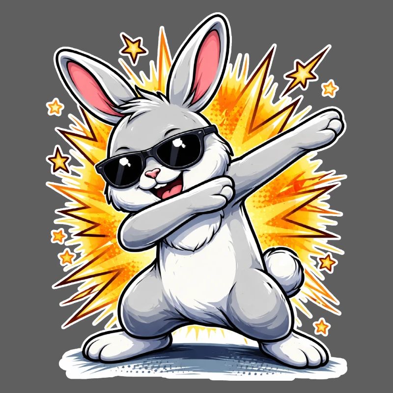 Dabbing Bunny