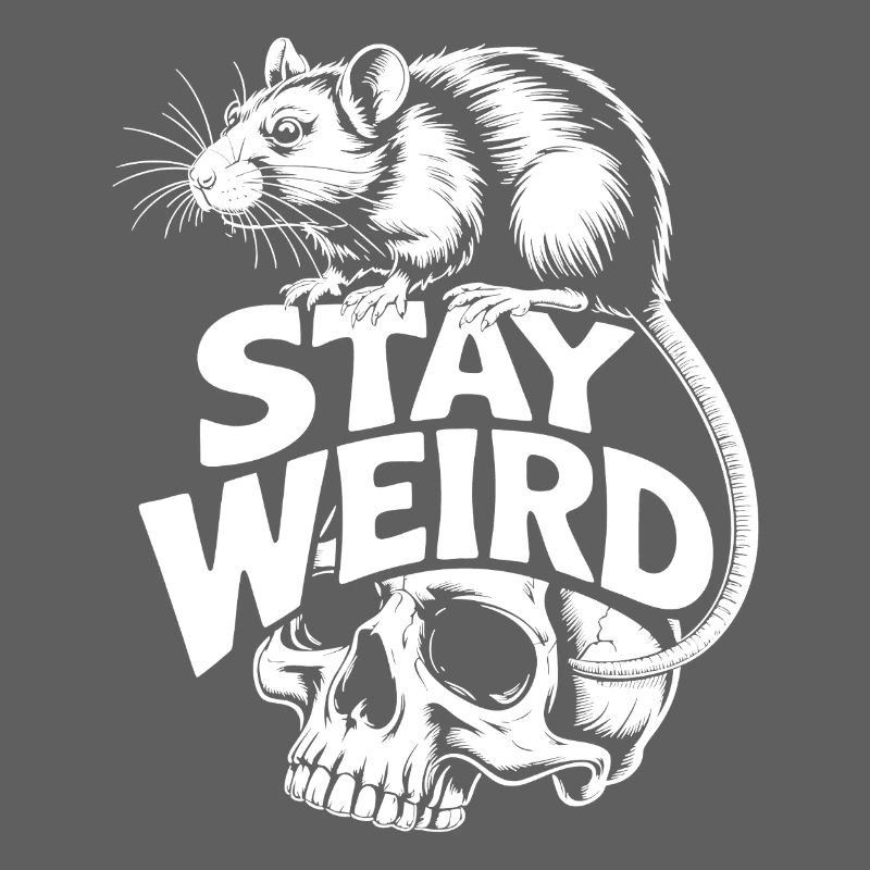 Reste Rat Crâne Bizarre