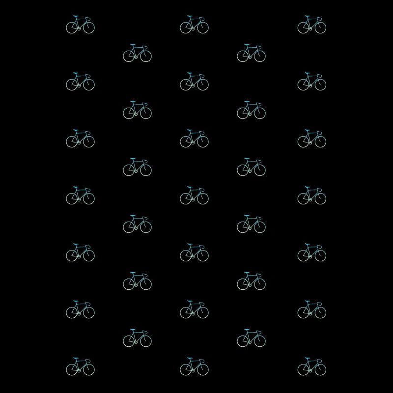 Beaucoup de petits vélos de course