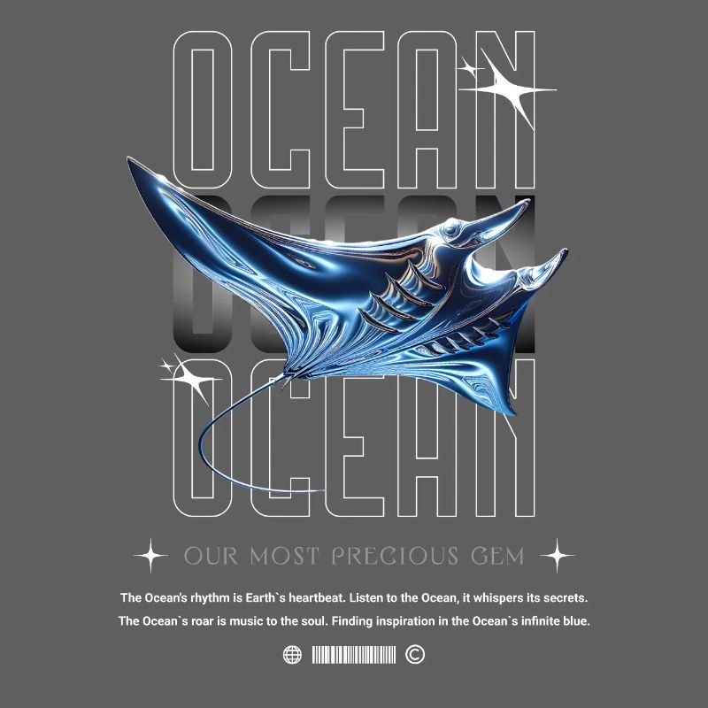 Ocean Manta Kostbarer Schatz