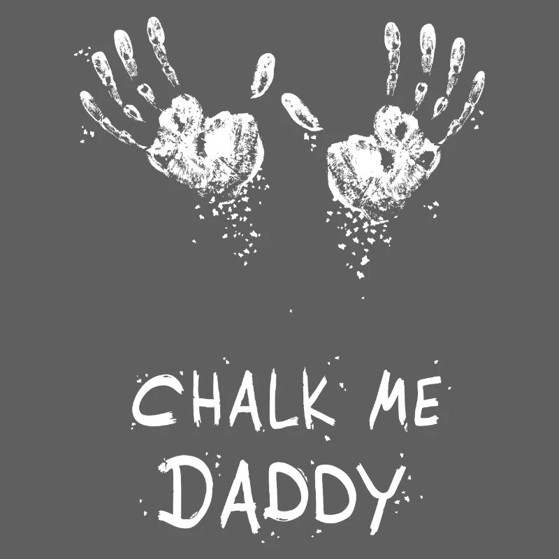 Empreinte de main craie Me Daddy - Bloc / escalade jeu de mots