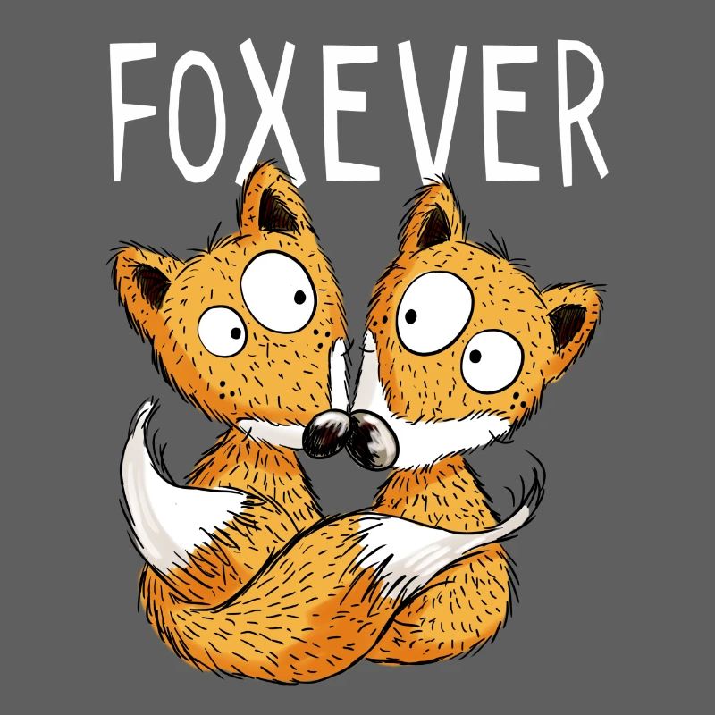 Foxever - Forever - Fuchs - Partnerschaft - Paar