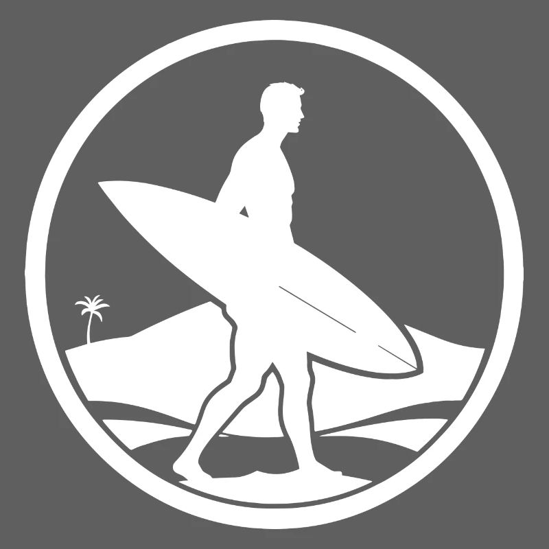 Logo du surfeur