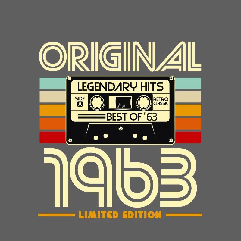 Retro Cassette 1963 Limited Edition
