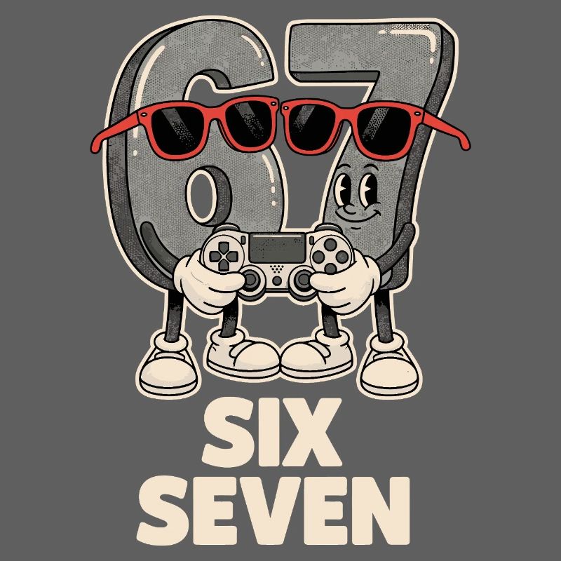 6 7 Six Sept Points d’Aura Meme Jeu Mignon