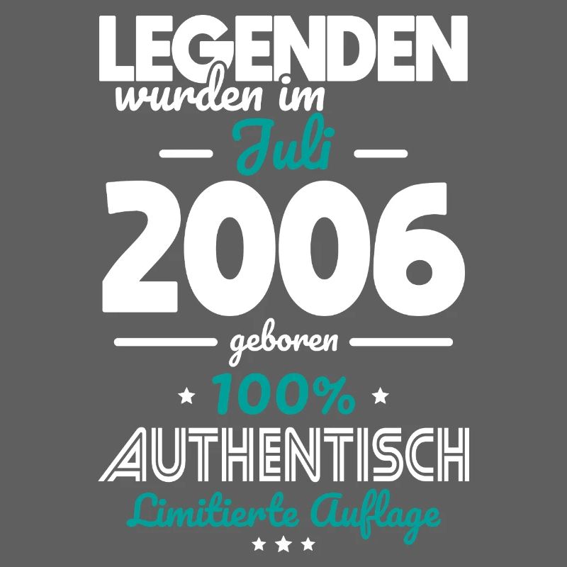 20. Geburtstag - Legenden wurden im Juli 2006