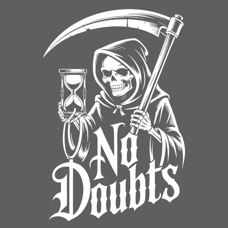 Faucheuse avec sablier – No Doubts Saying Gothic
