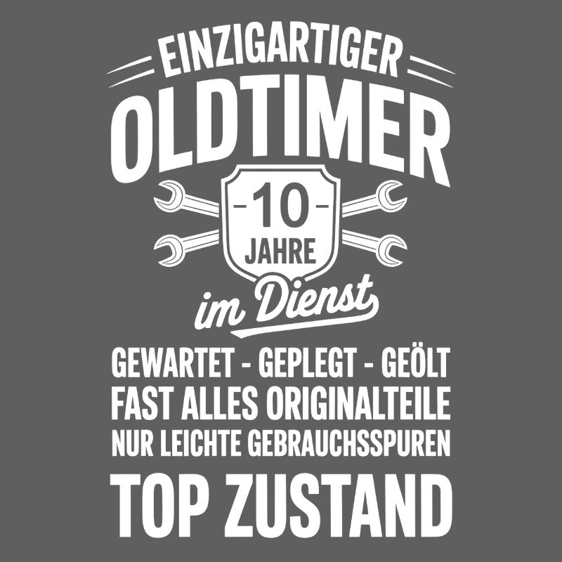 bester Mitarbeiter - Oldtimer Mechaniker