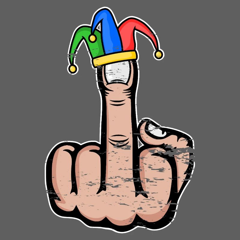 Mittelfinger Stingerfinger Karneval
