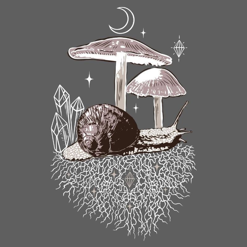 Champignons Vignoble Cristaux d’escargot