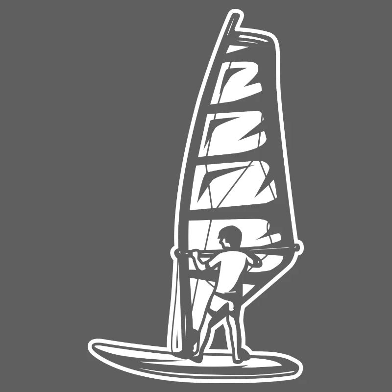 Garçon de planche à voile