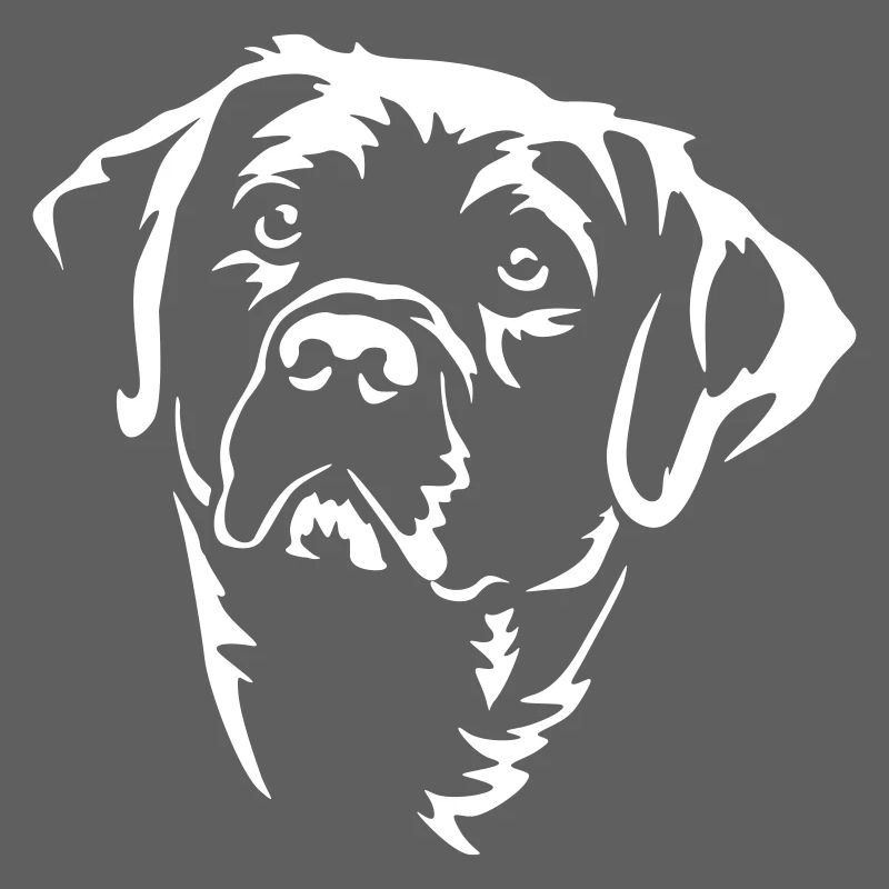Labrador Head "Black Edition"