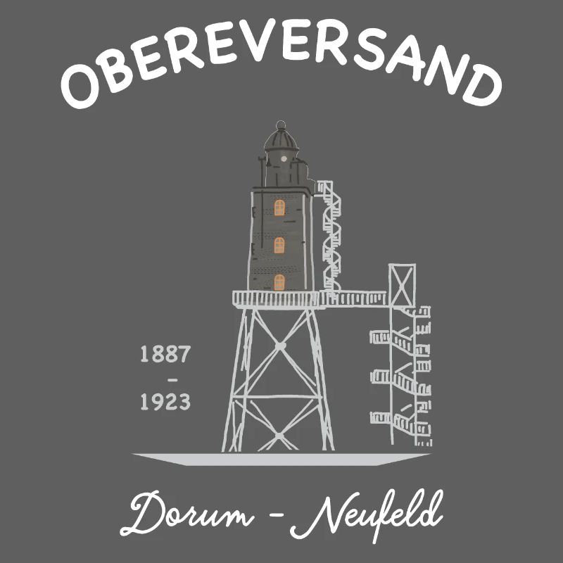 Lighthouse Dorum - Neufeld, German North Sea coast