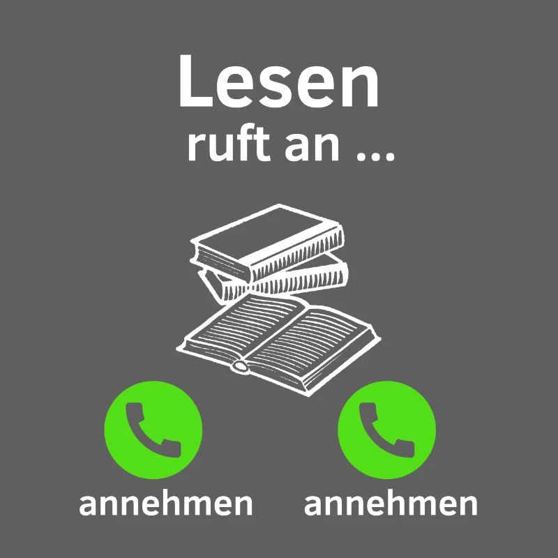 Lesen ruft an - annehmen oder annehmen?