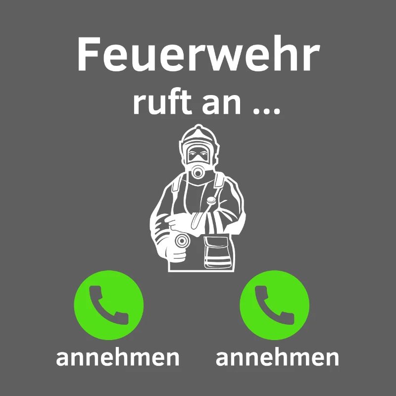 Feuerwehr ruft an - annehmen oder annehmen?
