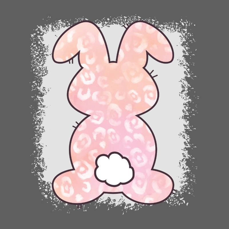 Leopard Print Bleached Easter