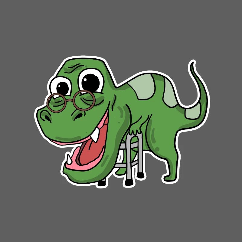 Oma Dinosaurier