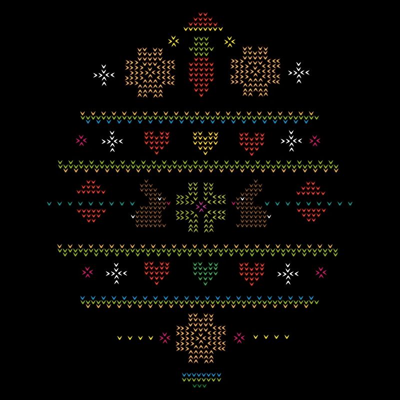 Easter motifs in knitting pattern style for Easter