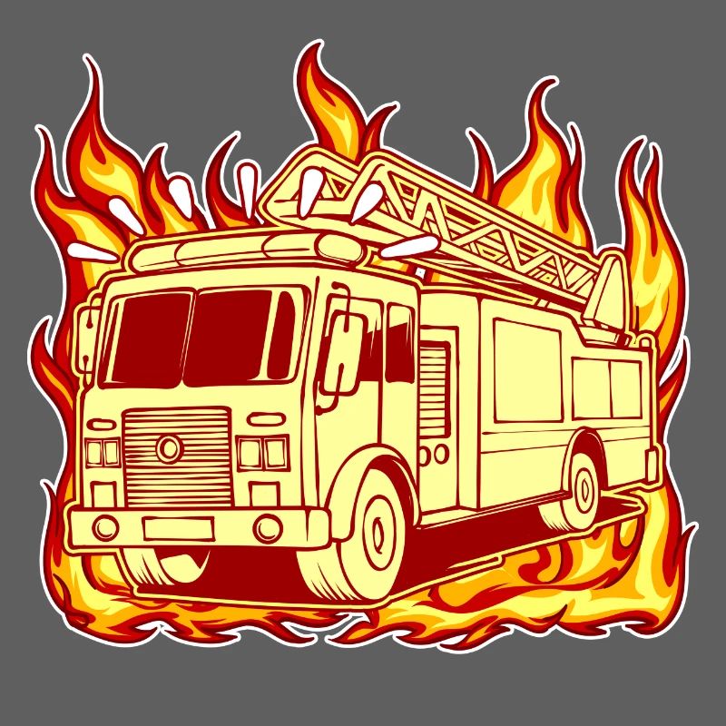 Fire Burning Fire Brigade Fire Engine Fire Protection