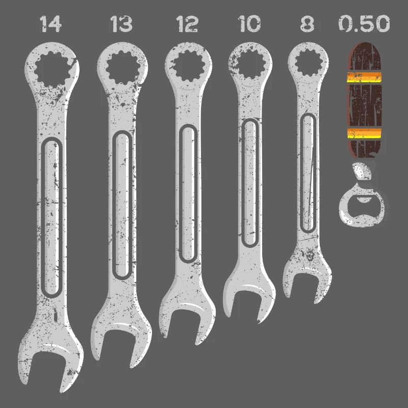 Jeu de clés à outils avec ouvre-bouteille