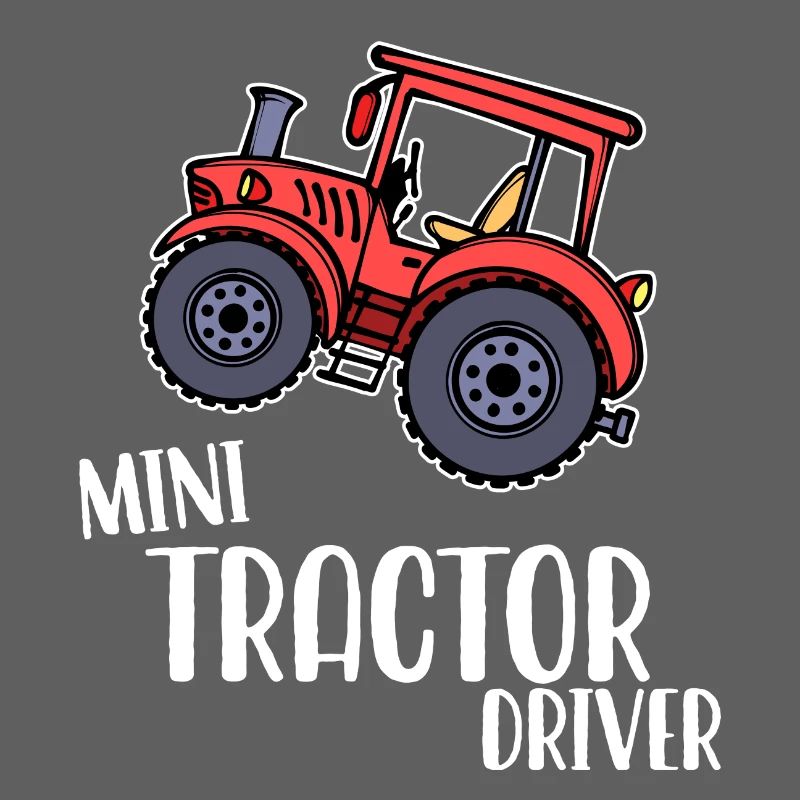 Tractor Statement Young Farmer Organic Farmer Farm