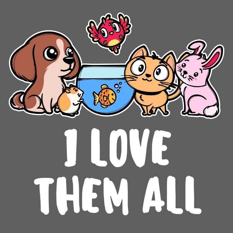 Poisson J’aime les animaux Animaux de compagnie Déclaration Chien