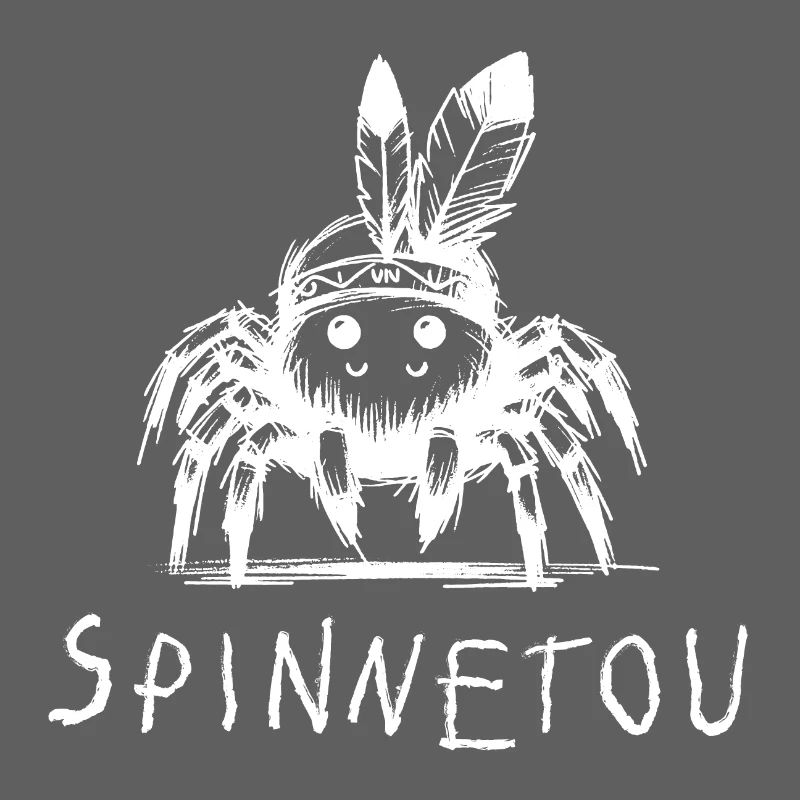 spinnetou wortspiel spinne lustig winnetou