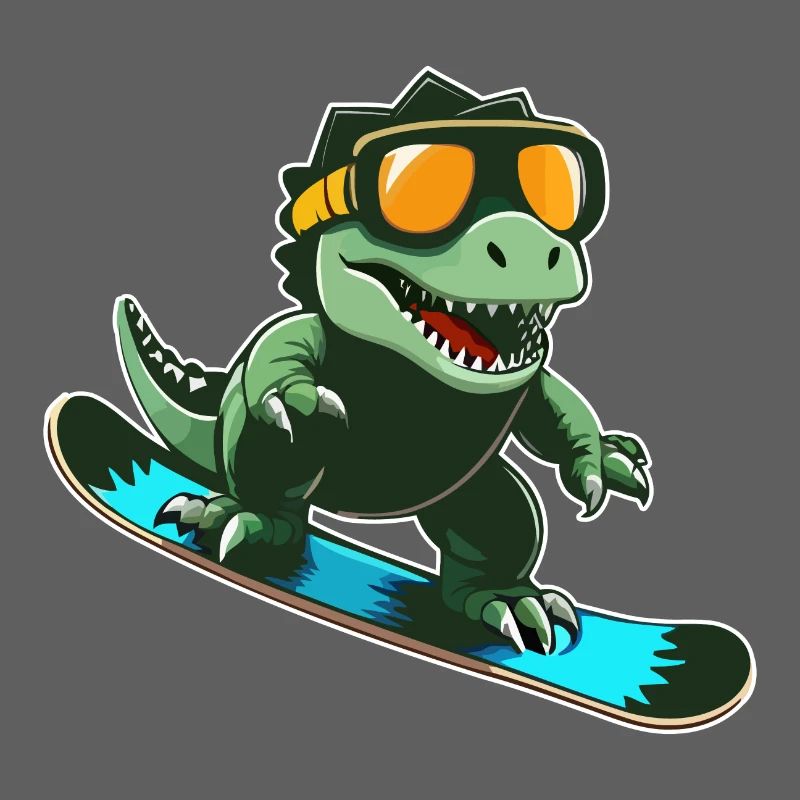 T-Rex Snowboarding