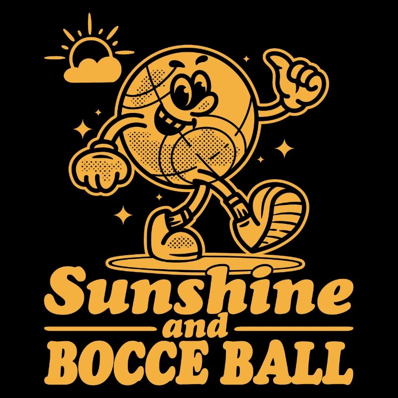 Sunshine And Bocce Ball mit Jack Bocci Game Bocce
