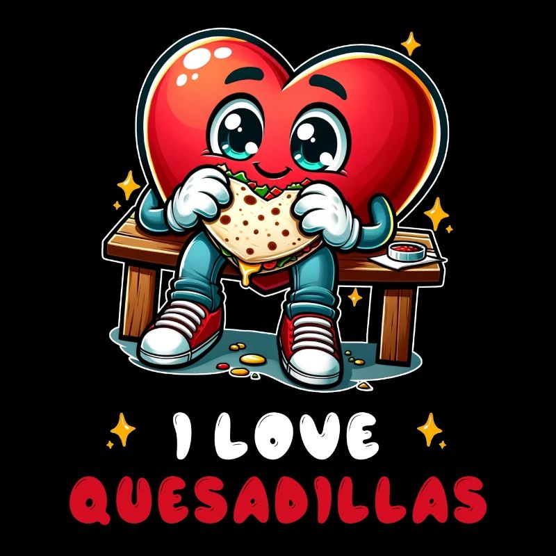 Ich liebe Quesadillas Mexiko
