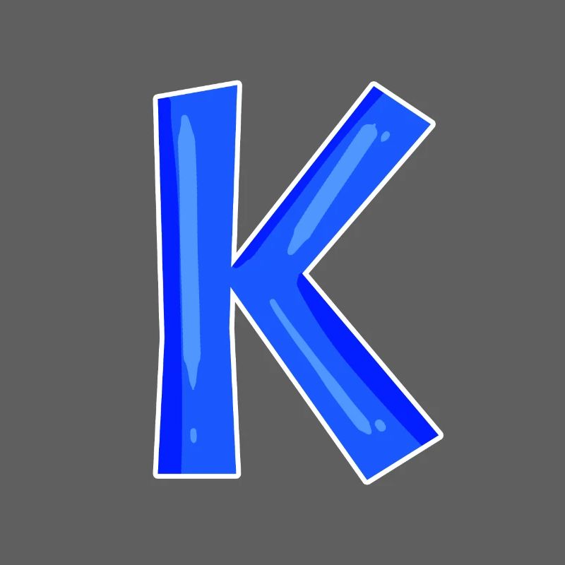 Lettre K - Lettre initiale K