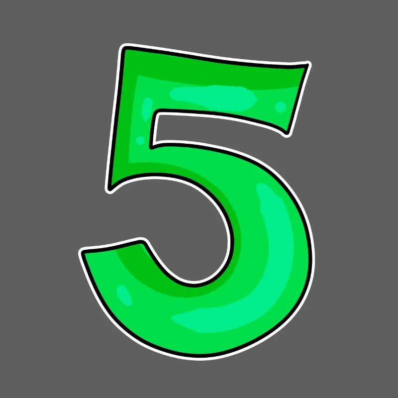 Numéro 5 Numéro Vert