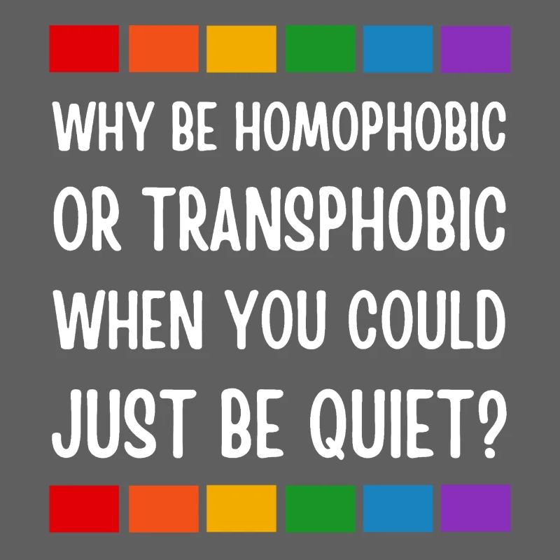 LGBT. Warum homophob oder transphob sein?