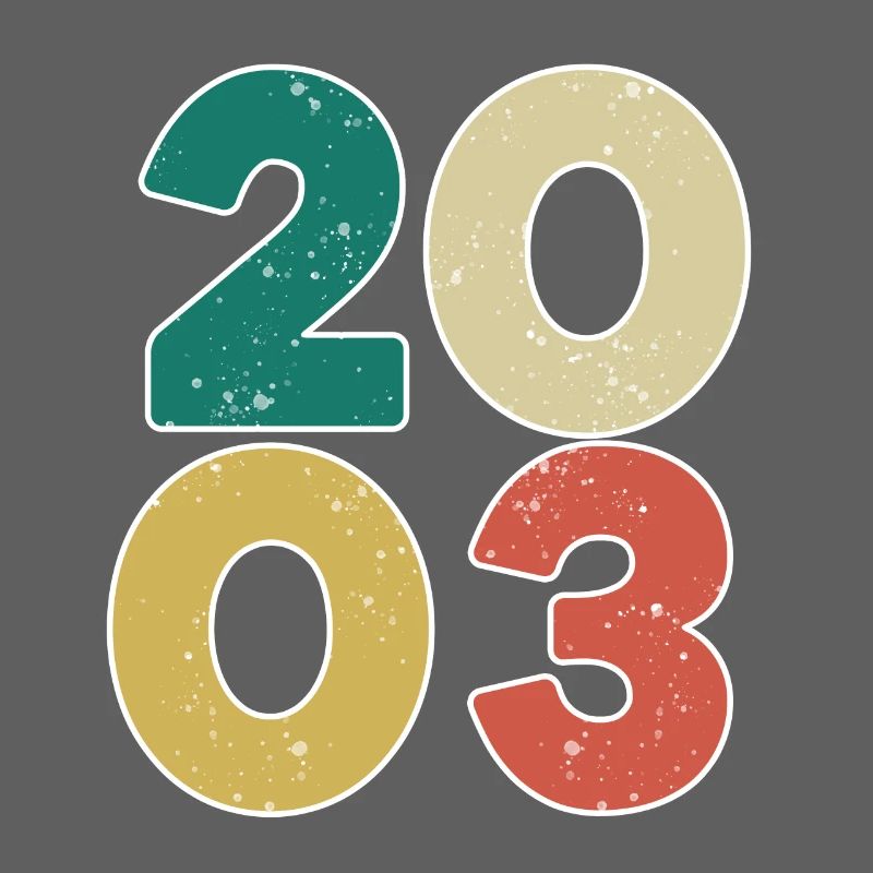 2003 - Année 2003 - Année de construction 2003