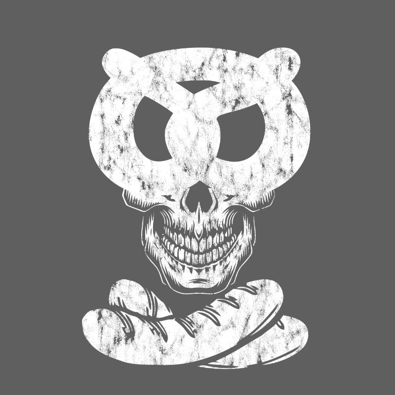 Weisswurst Pretzel Skull