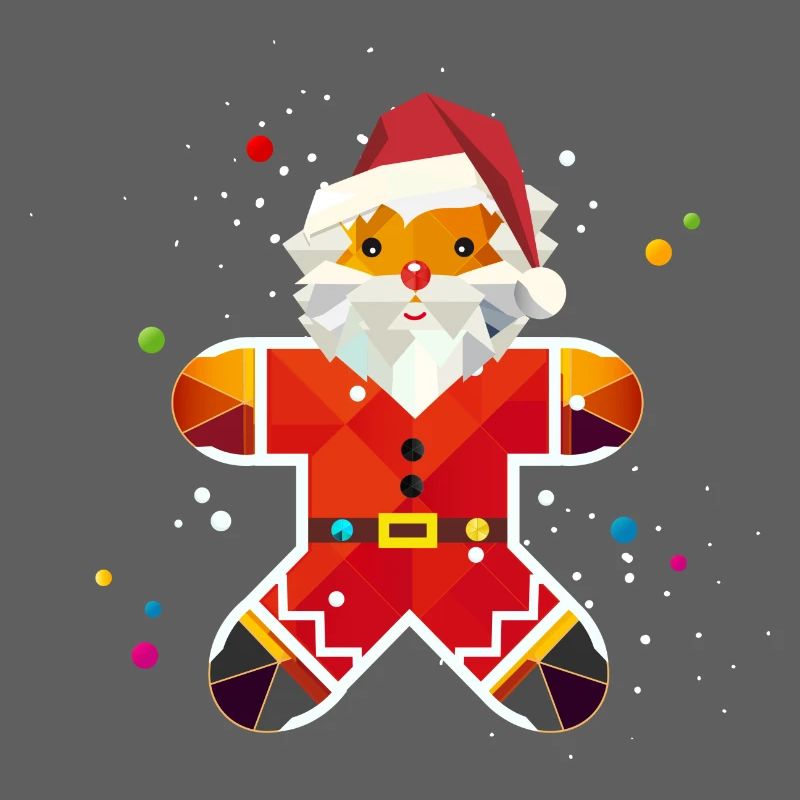 Gingerbread Man in Santa Design – Creative Christmas