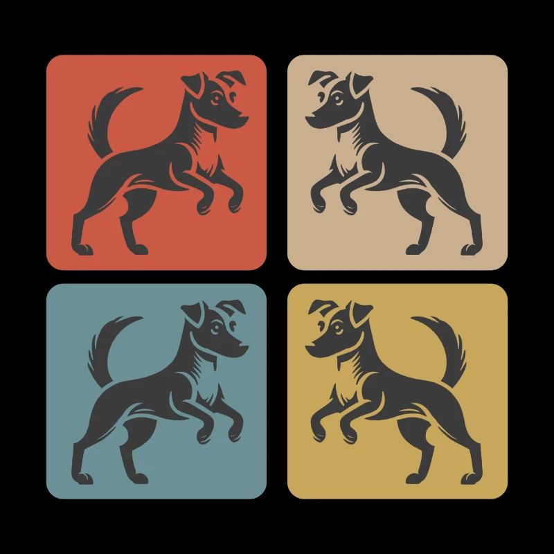 Motif Jack Russel Terrier