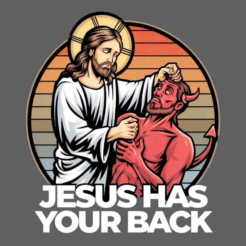 Jésus vous soutient comme une source d’inspiration