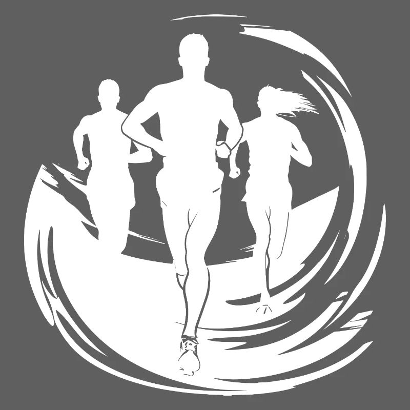 Dessin du coureur