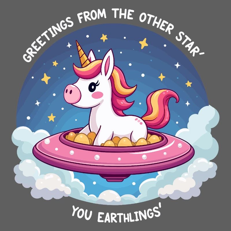 Licorne vue de l’espace