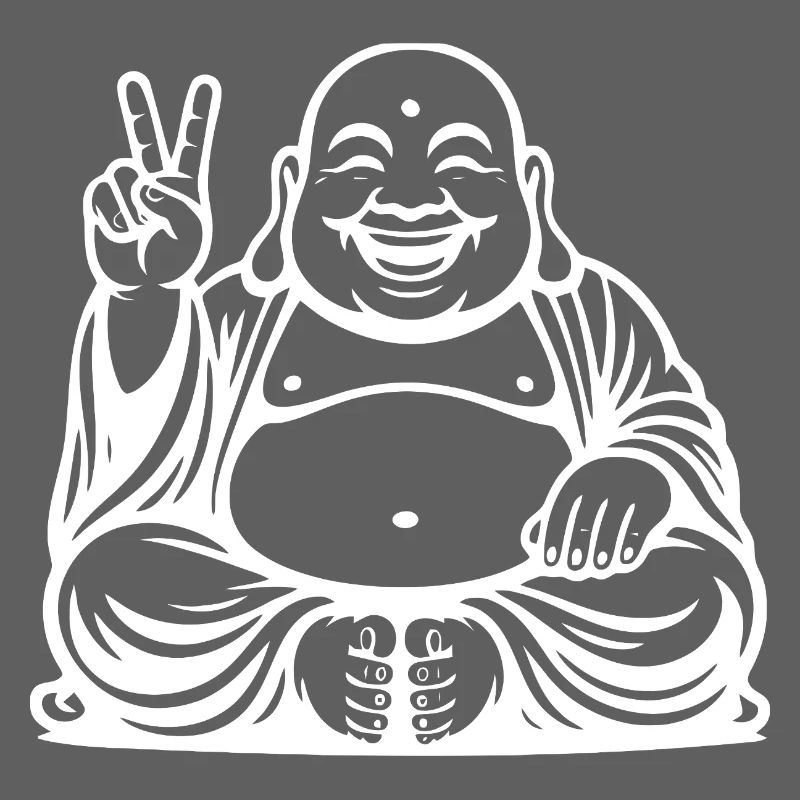 Joyful Laughing Buddha Design