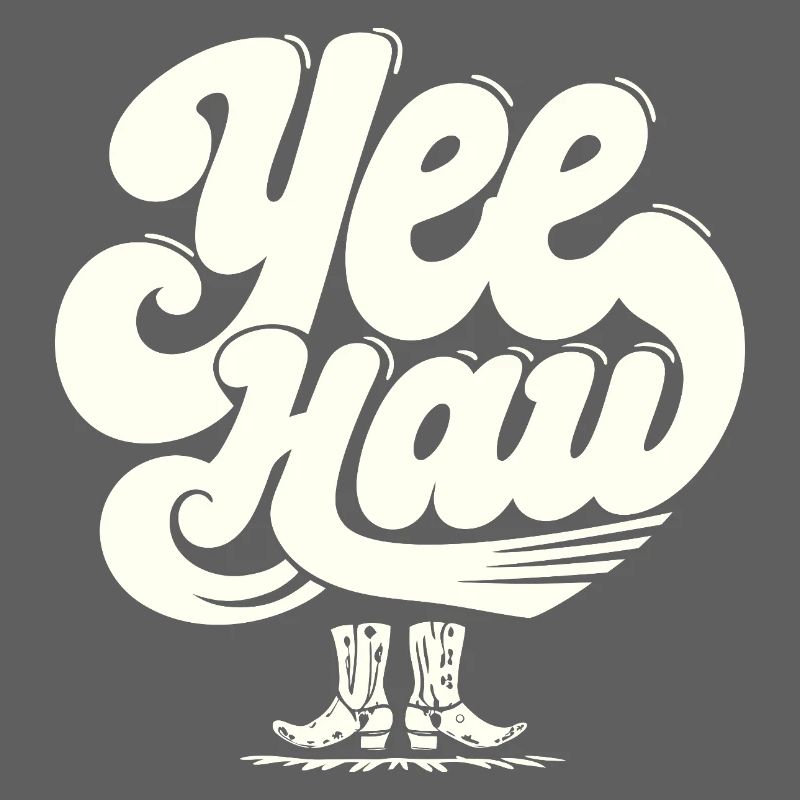 YEE HAW Bottes de cow-boy Rodeo