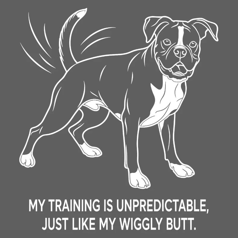 Unpredictable training and wobbly buttocks