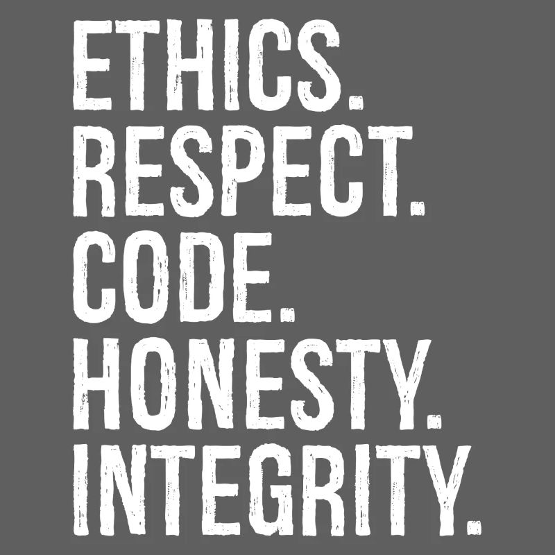 ethics respect code honesty integrity