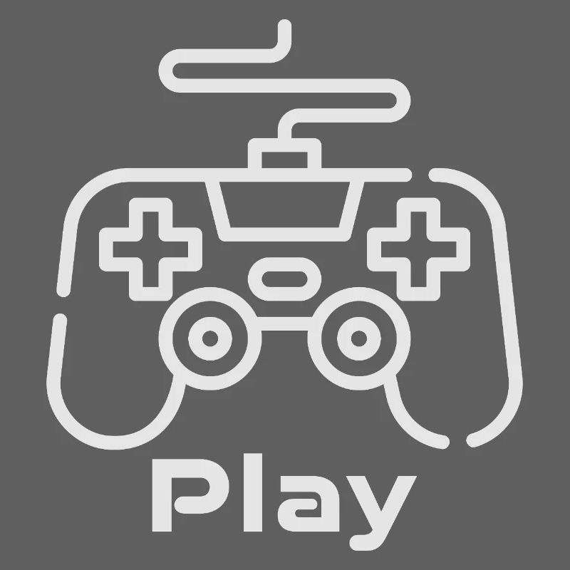 Retro Gaming Controller Illustration