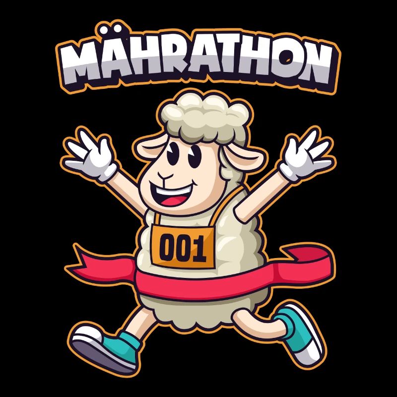 Jogger Mouton Marathon Course Sportif Course