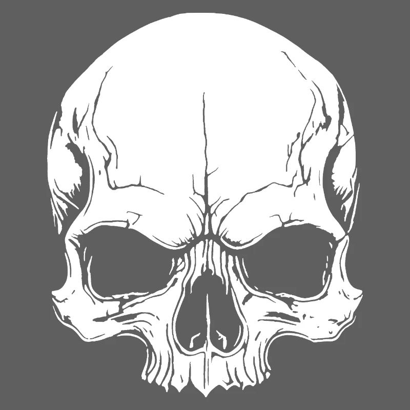 Cooles Schädel-Design
