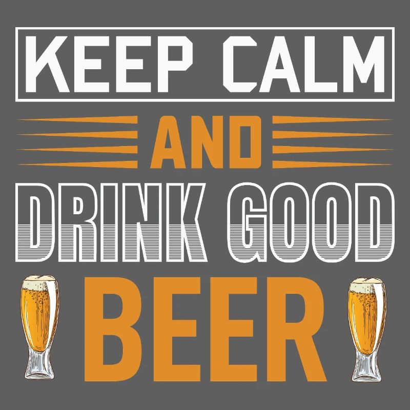 Keep calm drink beer