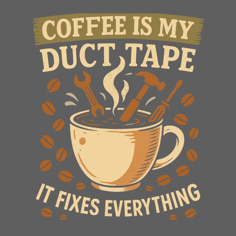 Coffee is my tape that fixes everything